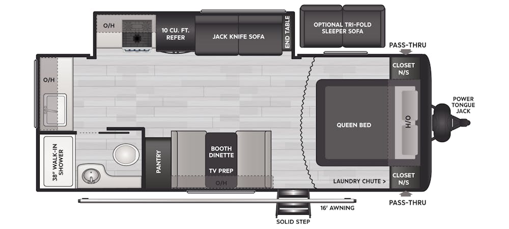Hideout 22MLS Floorplan Drawing